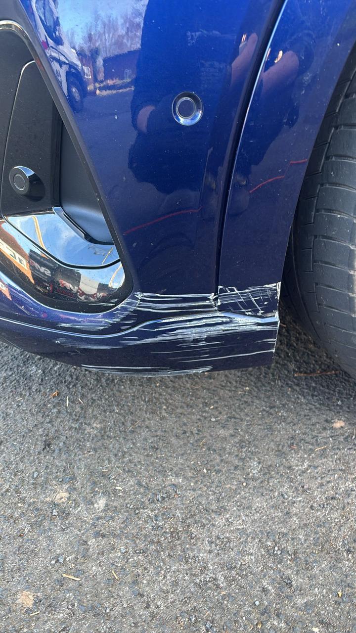 Bodywork Repair before repair